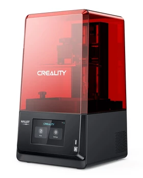 3D принтер HALOT-ONE PRO от смола Creality с 7,04-инчов 3K моноблочным LCD дисплей с вграден източник на светлина собствено развитие, обема на изработката 130x122x160 мм