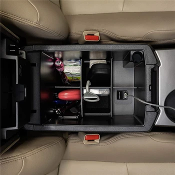 Авто Подлакътник Кутия За Съхранение на Чаша Вода, Централно Пътнически Седалка на една жабка За Toyota 4Runner 5-то Поколение 2010-2022 2023