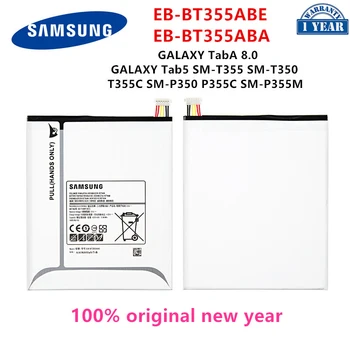 Оригинален таблет SAMSUNG EB-BT355ABE EB-BT355ABA Батерия За Samsung Galaxy TabA 8.0 Galaxy Tab5 SM-T355/C T350 P350 P355C/M T357W