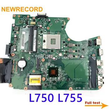 NEWRECORD DABLBMB16A0 A000081420 основна такса За Toshiba Satellite L750 L755 дънна Платка на Лаптоп HM65 DDR3 памет пълен тест
