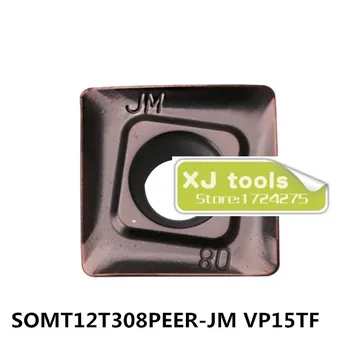 Безплатна доставка 10шт SOMT12T308PEER-JM VP15TF Сменяеми видий табела по фрезе SOMT12T308PEER JM VP15TF