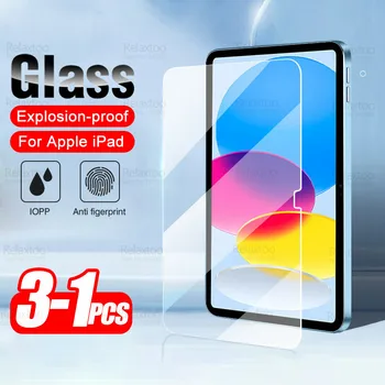 За iPad 2022 Стъкло 1-3 бр. Закалено стъкло За Apple i Pad (2022) 10th A2757 10,9 