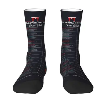 Забавни Мъжки Чорапи с Шарките на Резервирането на Forex, Чорапи Унисекс, Дишащи Топли Чорапи с 3D-Печат за Борсова търговия