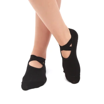 Висококачествени Чорапи Йо Га, бързо съхнещи Мини Амортизационен Бандажные Чорапи за Пилатес, Балет, Добро Сцепление, Мъжки и дамски Памучни Чорапи За Фитнес