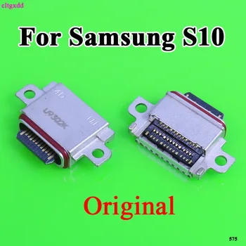 cltgxdd Оригинален Микро USB Порт За Зареждане Конектор за Зарядно Устройство Конектор Конектор за Samsung Galaxy S10 S10 Plus SE S10