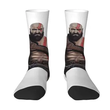 Viking Kratos Мъжки чорапи за екипажа Унисекс Сладки Чорапи с 3D принтом God of War