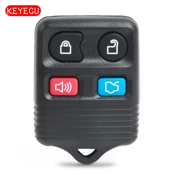 Keyecu XHORSE за Ford Type Универсално Дистанционно Ключодържател 4 Бутона за VVDI Key Tool VVDI2 (Английска версия)