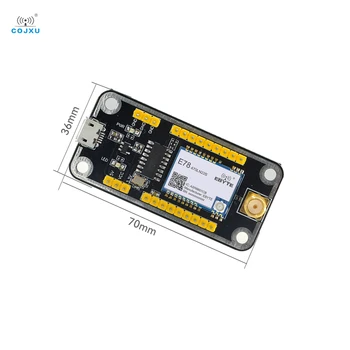 COJXU Модул за серия E78 Тест такса E78-400TBL-02 Припаянный модул UART ASR6601CB USB Тестов комплект USB към сериен порт TTL 433 Mhz