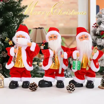 Коледно Дърво, Коледна Украса, Дядо Играчка Изискано Бижу За Дома Честита Нова Година Живи Кукли Подарък За Коледа, Подаръци