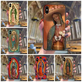 Любовта на Дева Мария от Гуадалупе на Дева Мария Меки Калъфи За Мобилни Телефони, Калъф За Galaxy M02 M02S M20S M21 M21S M30 M30S М31 M32 M42 M51