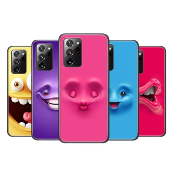 Lustige Gesichter Телефон За Samsung A51 A91 A81 A71 A41 A31 A72 A52 А02 S A32 A12 A42 А21 S A01 A11 A03 Основната UW Калъф за вашия Телефон