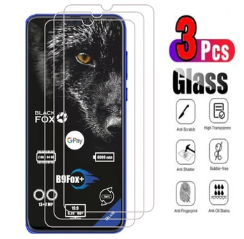 3 Бр. ЗА Black Fox B9Fox Plus HD Защитен слой От Закалено Стъкло За Black Fox B9Fox Защитно Фолио За Екрана на вашия Телефон