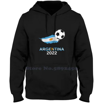 Джърси С Флага на Аржентина, Привърженик на Аржентинския Футболен Отбор, Модни Блузи с Качулка, Благородна Hoody