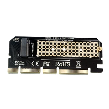 M. 2 NVMe SSD NGFF M-ключ КЪМ PCIE3.0 X16 Адаптер Конвертор Такса За Разширяване На