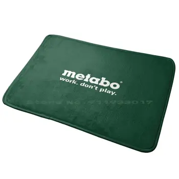 Електроинструменти-Логото на Metabo Подложка за входната врата на Мат за баня Мат Укие Д Укие Японската Живопис Японското Изкуство на Японски Андо Хиросигэ