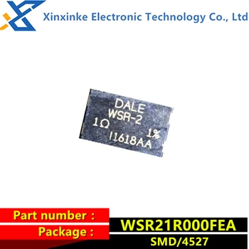 WSR21R000FEA ДЕЙЛ WSR-2 1R 1% 2 W 4527 75 PPM Чип ток за откриване на резистор -SMD 2 W 1 Ом Нов оригинален автентичен