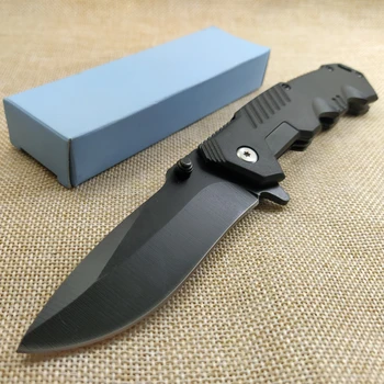 Ловен нож 7HR15MOV тактически прав нож северна америка остър ловен нож на улицата джобни Ножове инструмент Походный нож