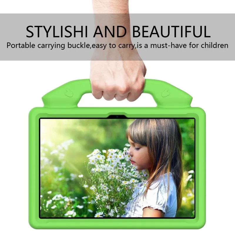 За Huawei MediaPad T10S 10,1/T10 9,7 Калъф От Материал EVA, Детска Плоска Защита От Падане, Защитната Обвивка Група За Палеца, Топла Изображение 4