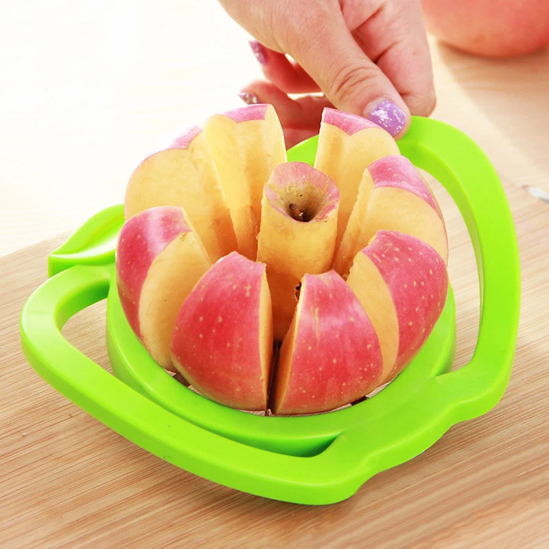 Нов Кухненски Помощник за Ябълки Слайсер Нож Круша Разделител Плодове Инструмент Удобна Дръжка за Apple Кухненски Приспособления Кухненски Аксесоари Изображение 0