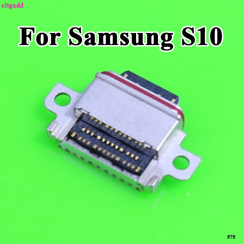 cltgxdd Оригинален Микро USB Порт За Зареждане Конектор за Зарядно Устройство Конектор Конектор за Samsung Galaxy S10 S10 Plus SE S10 Изображение 1