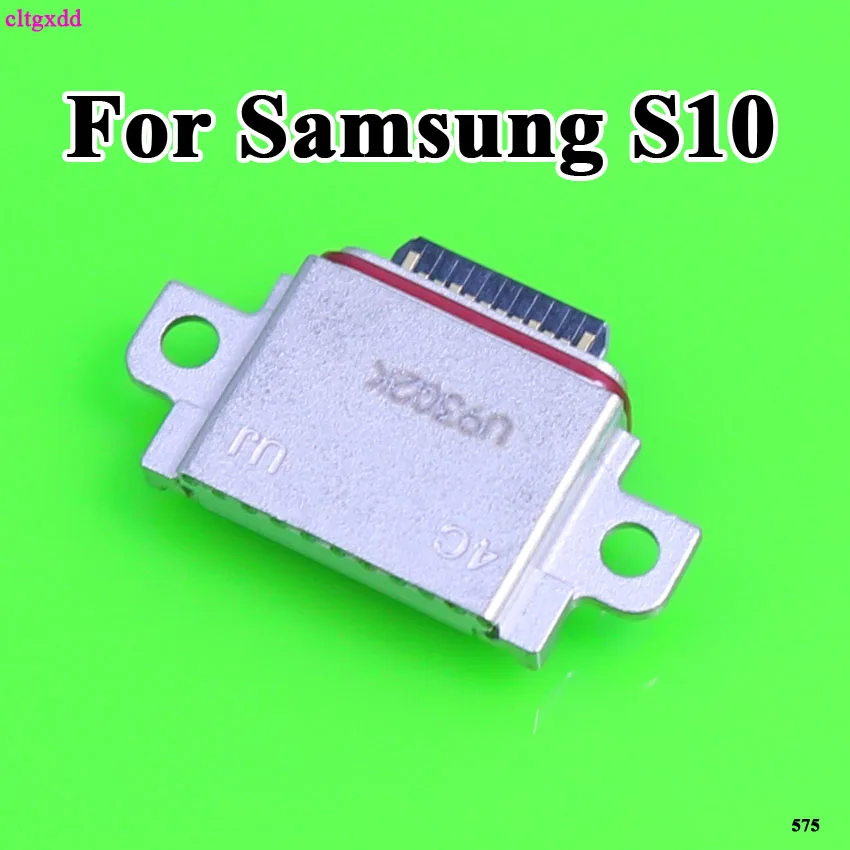 cltgxdd Оригинален Микро USB Порт За Зареждане Конектор за Зарядно Устройство Конектор Конектор за Samsung Galaxy S10 S10 Plus SE S10 Изображение 2