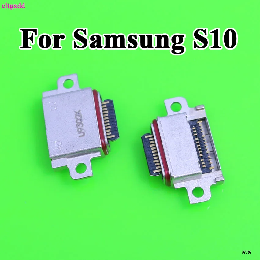 cltgxdd Оригинален Микро USB Порт За Зареждане Конектор за Зарядно Устройство Конектор Конектор за Samsung Galaxy S10 S10 Plus SE S10 Изображение 3