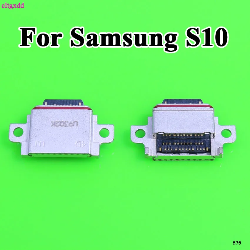 cltgxdd Оригинален Микро USB Порт За Зареждане Конектор за Зарядно Устройство Конектор Конектор за Samsung Galaxy S10 S10 Plus SE S10 Изображение 4