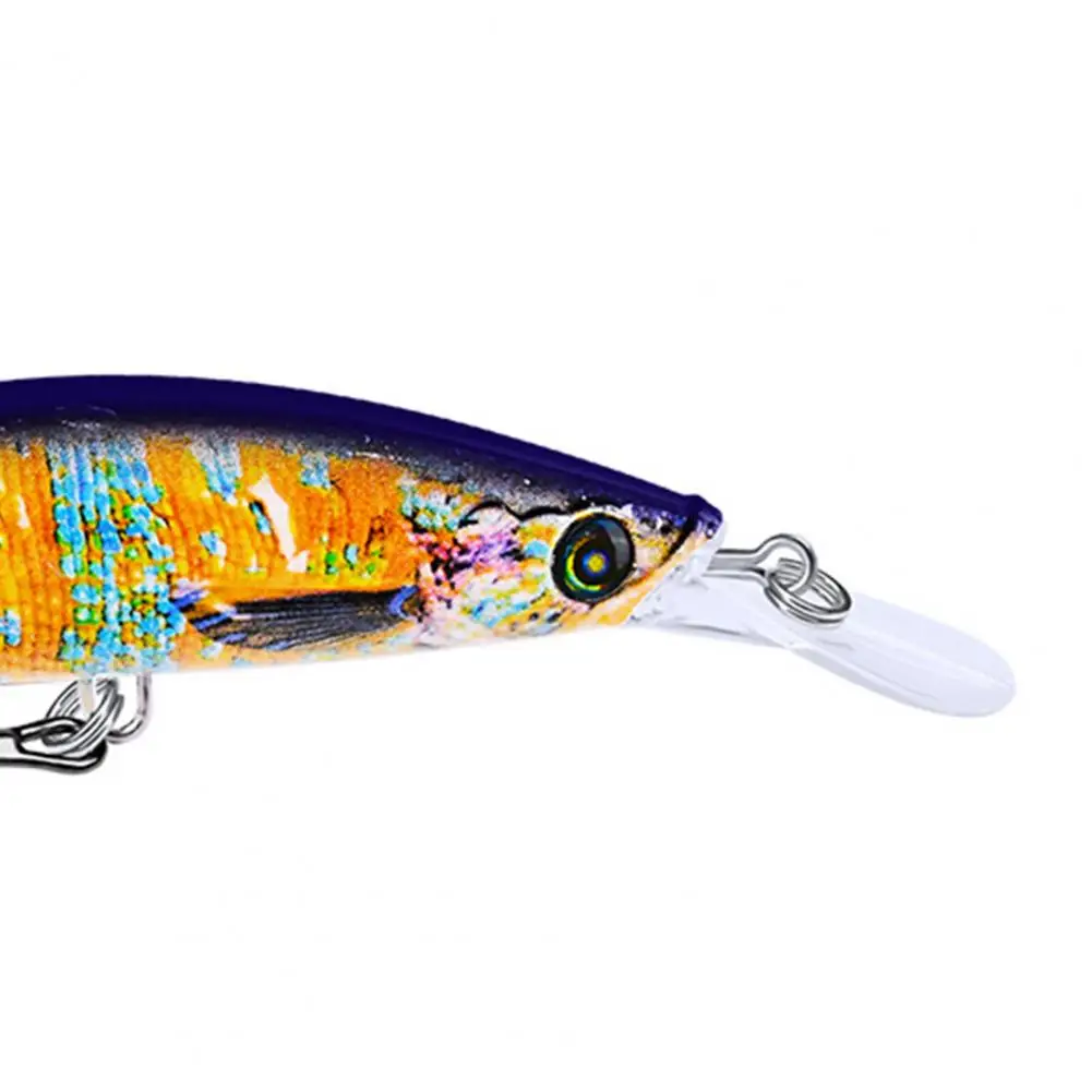 Горещи отстъпки от 50%! 25,5 г Риболовна Стръв Реалистични Тройни Куки Цветни 3D Очи на Ярка Плавательная Стръв за Речен Риболов Изображение 3