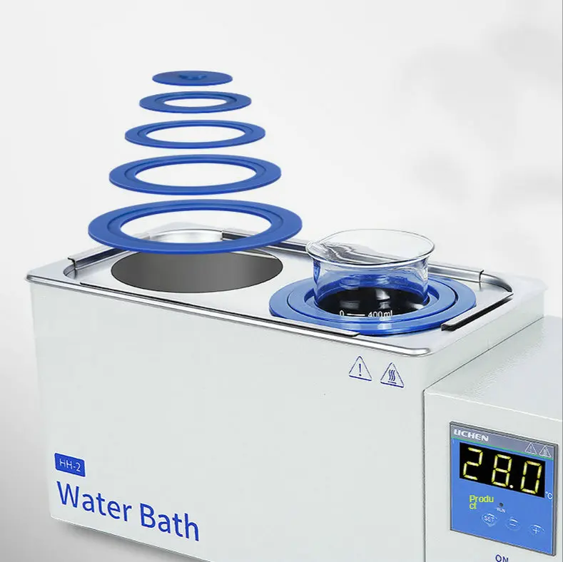 300 W 100 ℃ Електрическо отопление цифров дисплей постоянна температура на водна вана с един дупка на лабораторни резервоар за вода водна вана маслена вана Изображение 3