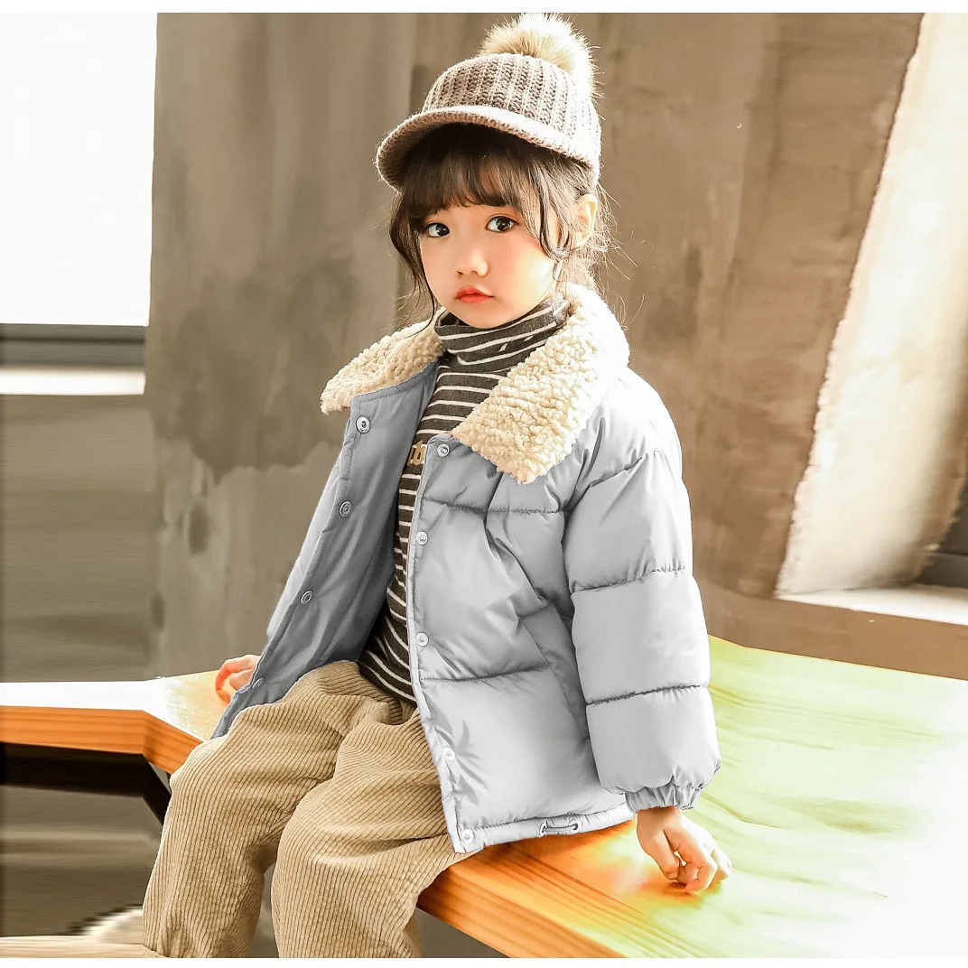 Бебешко яке, Ежедневни Връхни дрехи, Палто, есенни якета за момичета 0-10 градуса, връхни дрехи за момичета, палто, яке за момичета Изображение 3