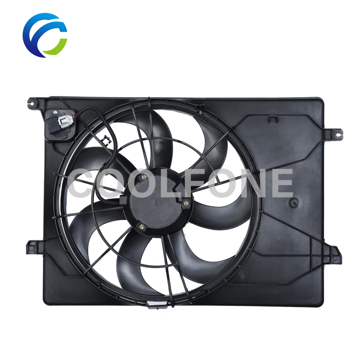 Електрически вентилатор на Радиатора за охлаждане в събирането на KIA SORENTO III 2.4 L 2015 - 25380-C5500 25380-C5700 25380C5500 25380C5700 Изображение 1